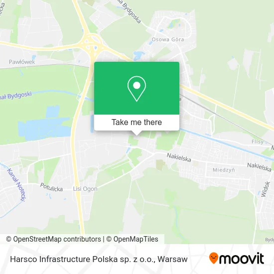 Карта Harsco Infrastructure Polska sp. z o.o.