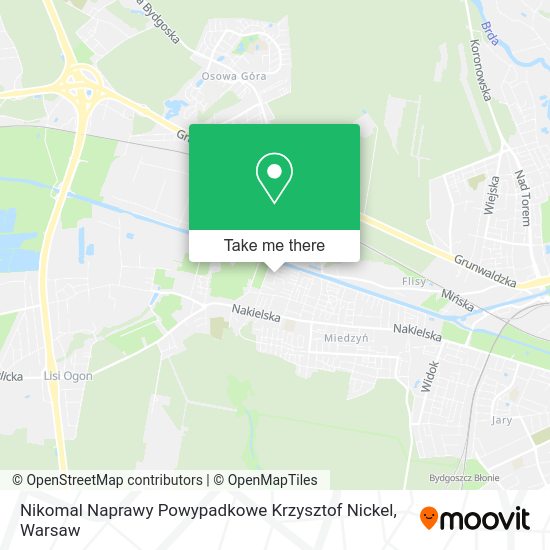 Nikomal Naprawy Powypadkowe Krzysztof Nickel map