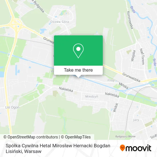 Spółka Cywilna Hetal Mirosław Hernacki Bogdan Lisiński map