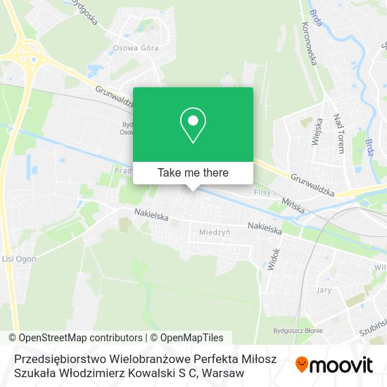 Przedsiębiorstwo Wielobranżowe Perfekta Miłosz Szukała Włodzimierz Kowalski S C map