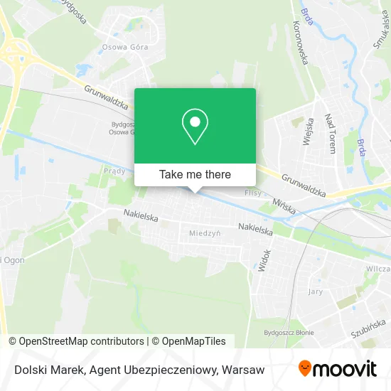 Dolski Marek, Agent Ubezpieczeniowy map