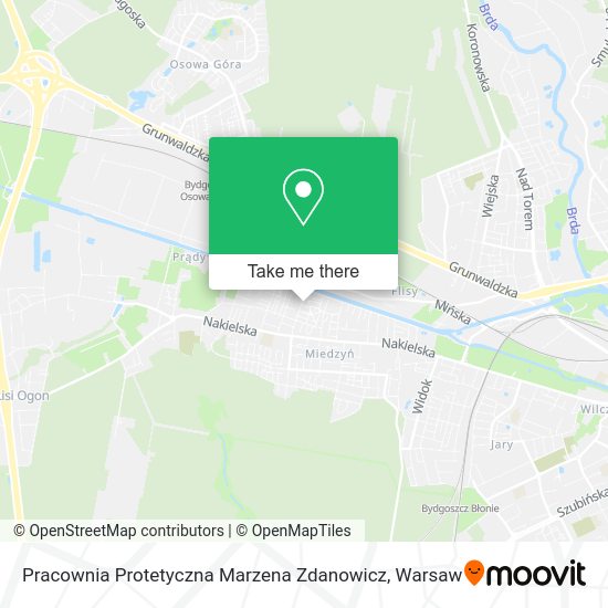 Pracownia Protetyczna Marzena Zdanowicz map