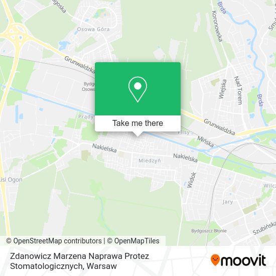 Zdanowicz Marzena Naprawa Protez Stomatologicznych map