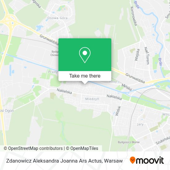 Zdanowicz Aleksandra Joanna Ars Actus map