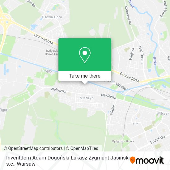 Inventdom Adam Dogoński Łukasz Zygmunt Jasiński s.c. map