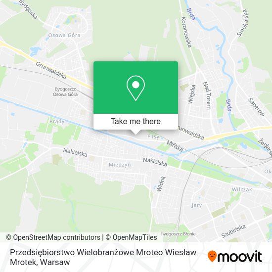 Przedsiębiorstwo Wielobranżowe Mroteo Wiesław Mrotek map