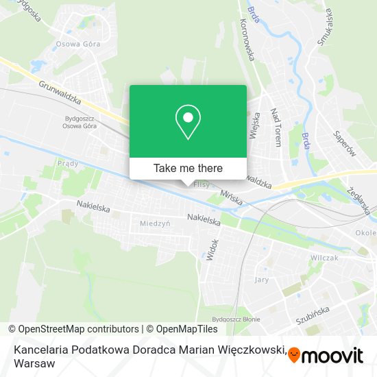 Kancelaria Podatkowa Doradca Marian Więczkowski map