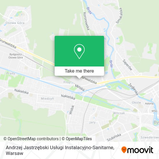 Andrzej Jastrzębski Usługi Instalacyjno-Sanitarne map