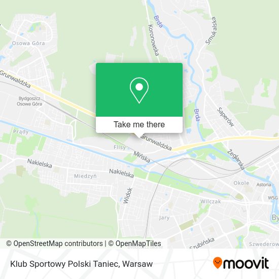 Klub Sportowy Polski Taniec map