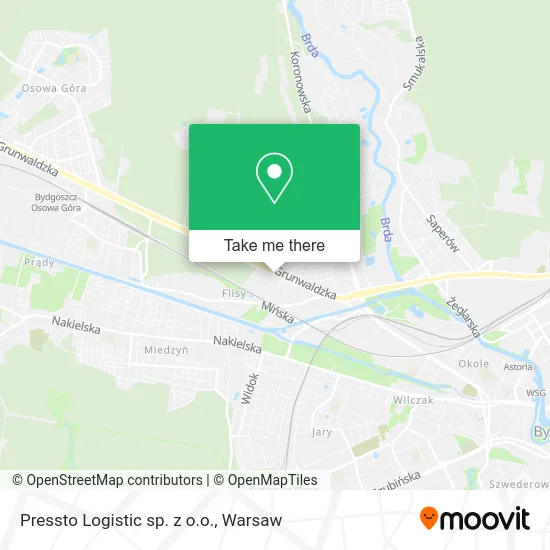 Карта Pressto Logistic sp. z o.o.