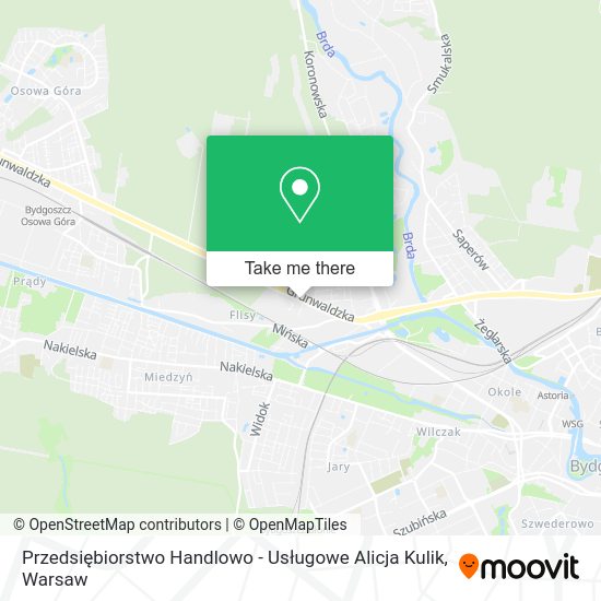 Przedsiębiorstwo Handlowo - Usługowe Alicja Kulik map