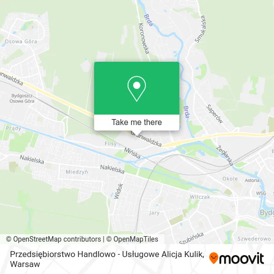 Przedsiębiorstwo Handlowo - Usługowe Alicja Kulik map