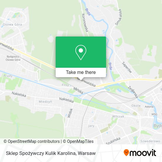 Sklep Spożywczy Kulik Karolina map