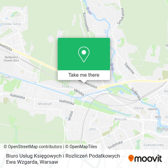 Biuro Usług Księgowych i Rozliczeń Podatkowych Ewa Wzgarda map