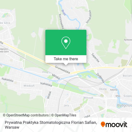 Prywatna Praktyka Stomatologiczna Florian Safian map