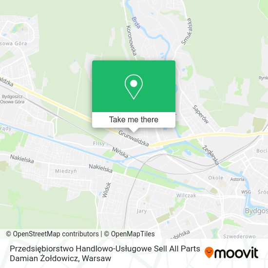 Przedsiębiorstwo Handlowo-Usługowe Sell All Parts Damian Żołdowicz map