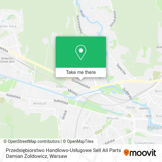 Przedsiębiorstwo Handlowo-Usługowe Sell All Parts Damian Żołdowicz map