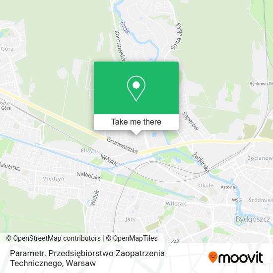 Parametr. Przedsiębiorstwo Zaopatrzenia Technicznego map