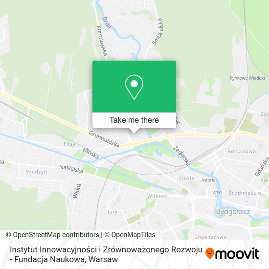 Instytut Innowacyjności i Zrównoważonego Rozwoju - Fundacja Naukowa map