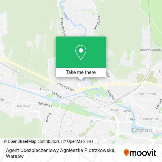Agent Ubezpieczeniowy Agnieszka Piotrzkowska map