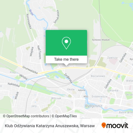 Klub Odżywiania Katarzyna Anuszewska map