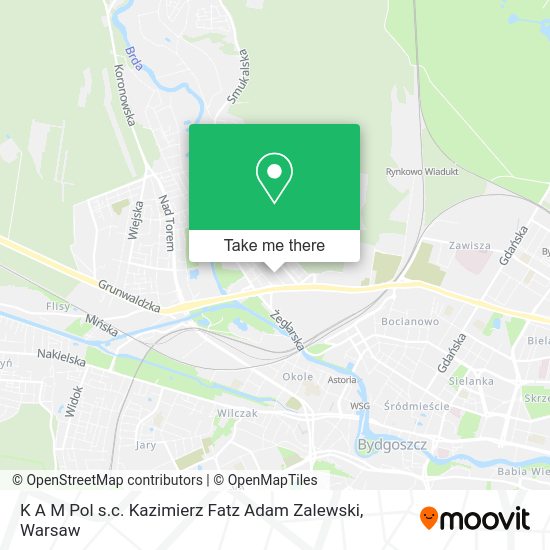 K A M Pol s.c. Kazimierz Fatz Adam Zalewski map