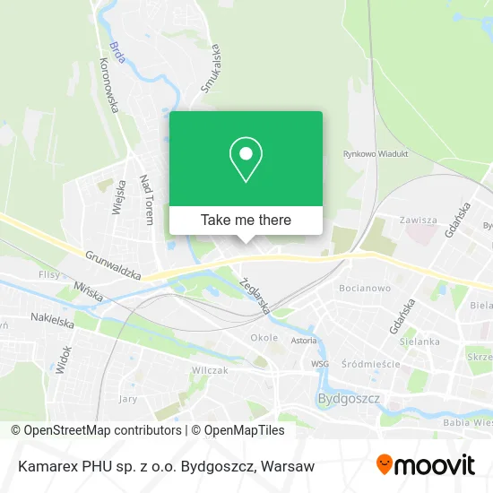 Карта Kamarex PHU sp. z o.o. Bydgoszcz