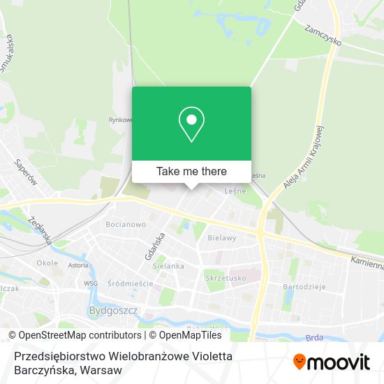 Przedsiębiorstwo Wielobranżowe Violetta Barczyńska map