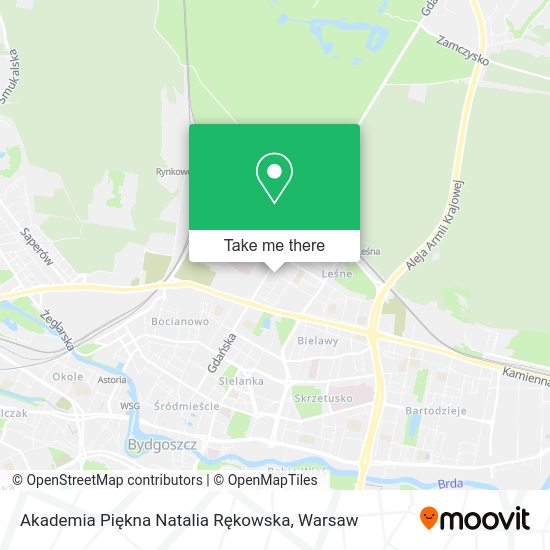 Akademia Piękna Natalia Rękowska map