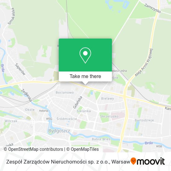 Zespół Zarządców Nieruchomości sp. z o.o. map