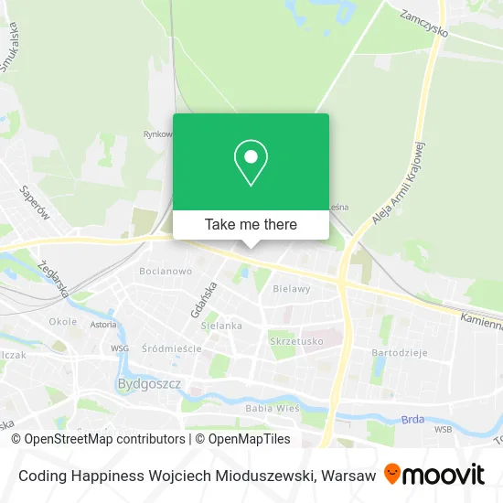 Карта Coding Happiness Wojciech Mioduszewski