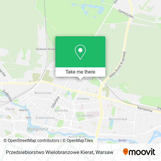 Przedsiebiorstwo Wielobranzowe Kierat map