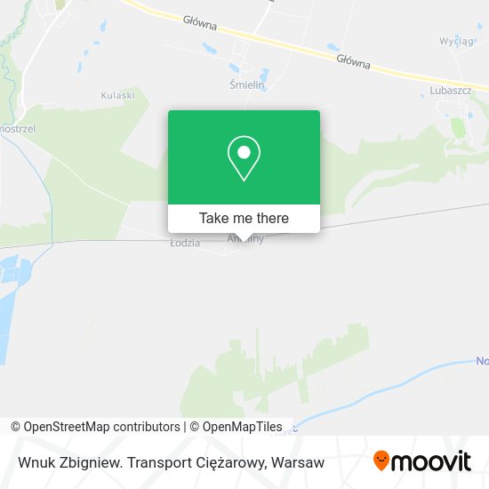 Wnuk Zbigniew. Transport Ciężarowy map