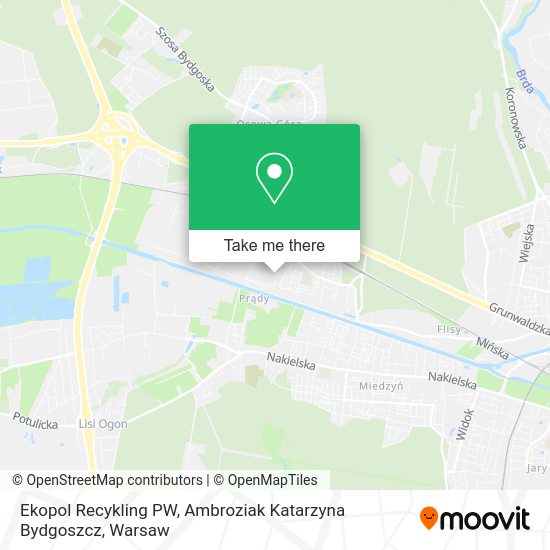 Ekopol Recykling PW, Ambroziak Katarzyna Bydgoszcz map