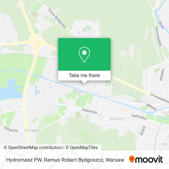 Hydromasz PW, Ramus Robert Bydgoszcz map