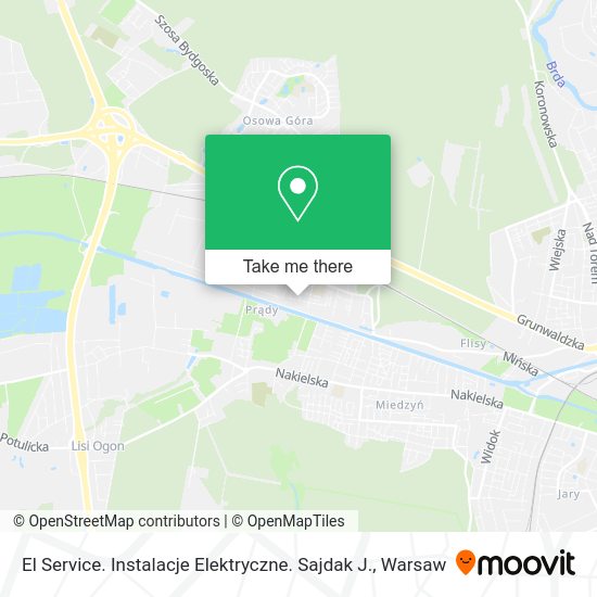 El Service. Instalacje Elektryczne. Sajdak J. map