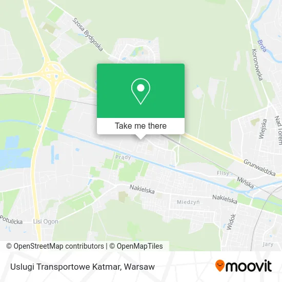 Карта Uslugi Transportowe Katmar