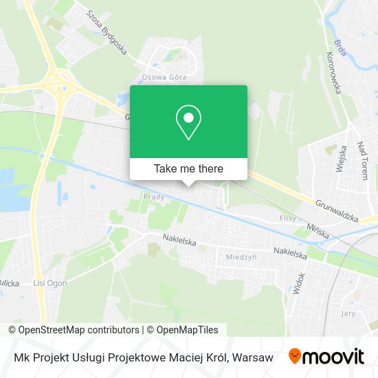 Mk Projekt Usługi Projektowe Maciej Król map