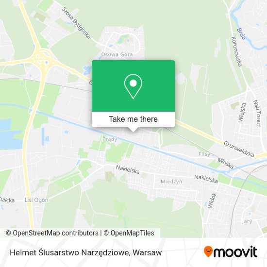 Helmet Ślusarstwo Narzędziowe map