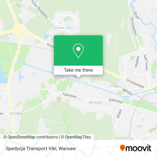 Spedycja Transport Viki map