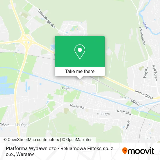 Карта Platforma Wydawniczo - Reklamowa Filteks sp. z o.o.
