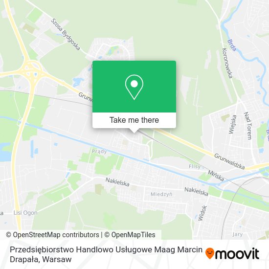 Przedsiębiorstwo Handlowo Usługowe Maag Marcin Drapała map