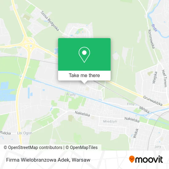 Firma Wielobranzowa Adek map