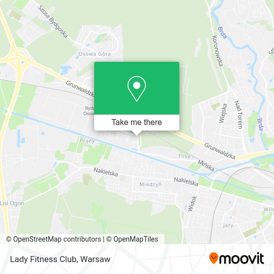 Lady Fitness Club map