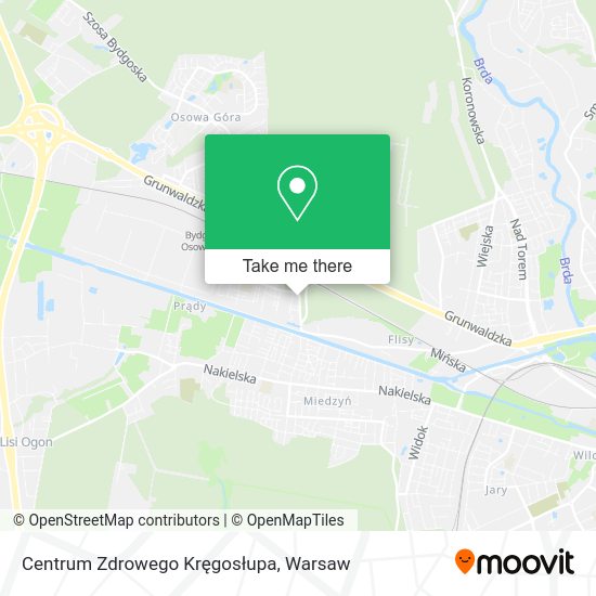 Карта Centrum Zdrowego Kręgosłupa