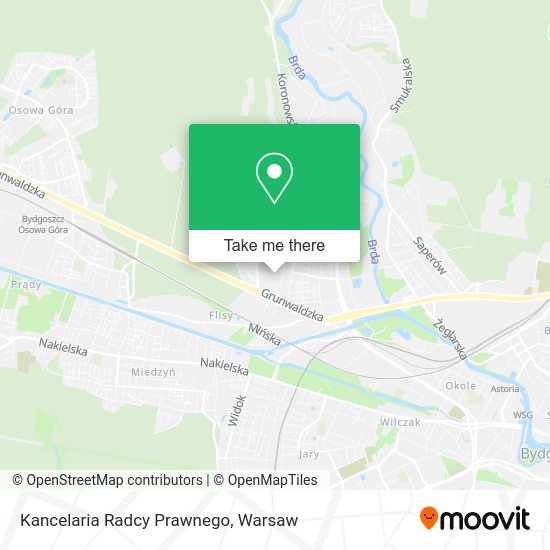 Kancelaria Radcy Prawnego map