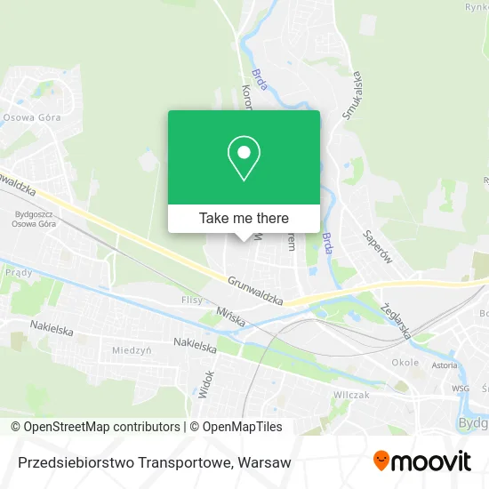 Карта Przedsiebiorstwo Transportowe