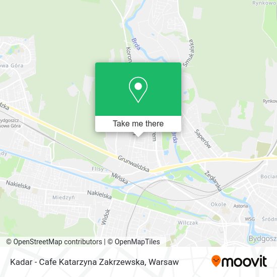 Kadar - Cafe Katarzyna Zakrzewska map