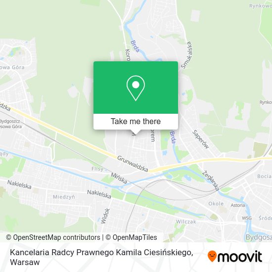 Kancelaria Radcy Prawnego Kamila Ciesińskiego map