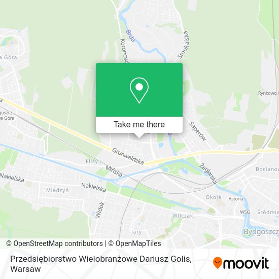 Przedsiębiorstwo Wielobranżowe Dariusz Golis map